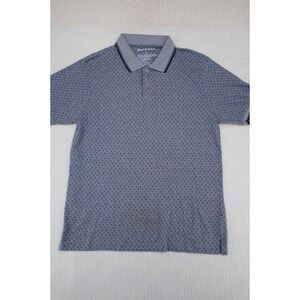 Marx & Dutch Polo Shirt Mens Large Gray Short Sleeve Cotton Classic Preppy